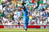 Hardik Pandya was furious after getting run out against Pakistan in the 2017 CT final. Source: Getty